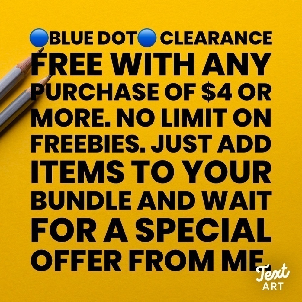 🔵 = CLEARANCE